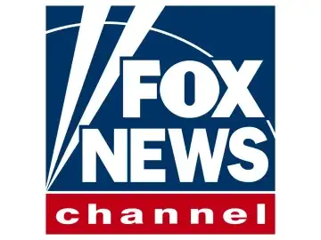 The logo of Fox News