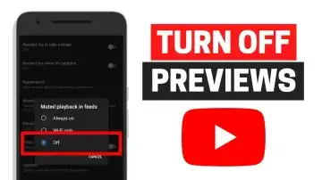 How to turn off YouTube auto-playing thumbnail preview