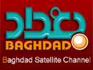 The logo of Baghdad TV