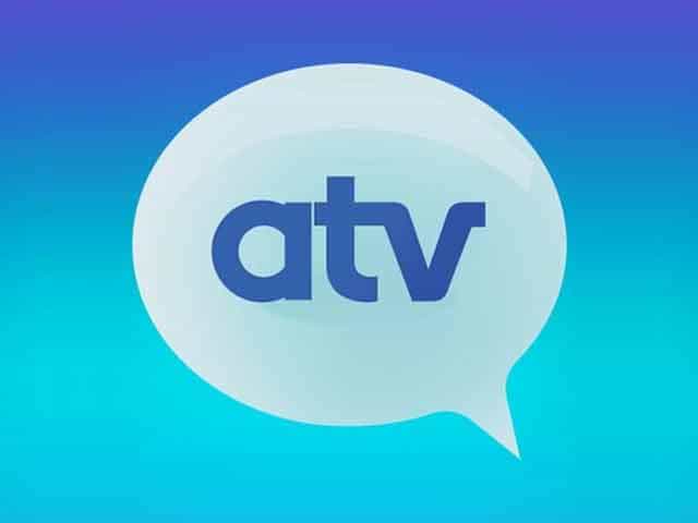 The logo of ATV