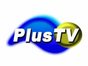 The logo of PlusTV Belize