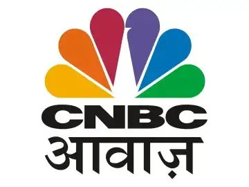 The logo of CNBC Awaaz