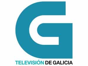 The logo of Galicia TV América