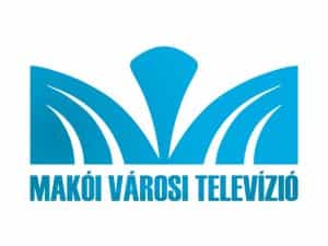The logo of Makói Városi TV