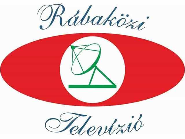 The logo of Rabaközi TV