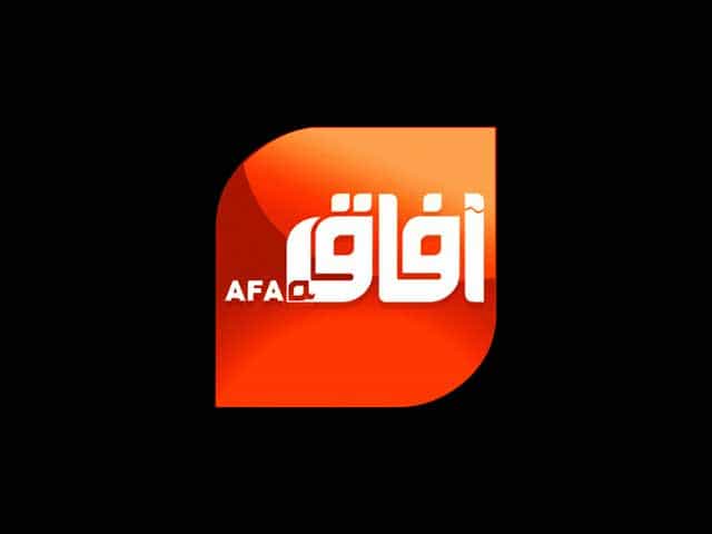 The logo of Afaq Satellite Channel