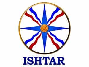 The logo of Ishtar TV