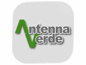The logo of Antenna Verde