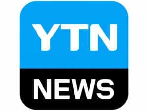 The logo of YTN News