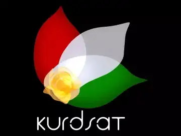 The logo of KurdSat TV