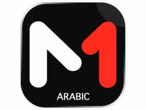 The logo of Medi1TV Arabic