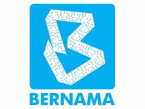 The logo of Bernama TV