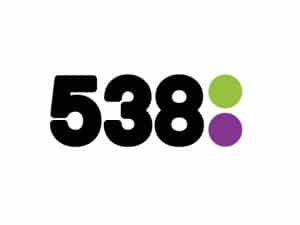 The logo of TV 538