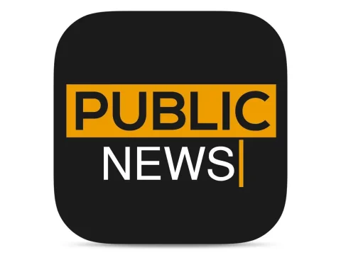 The logo of Public News