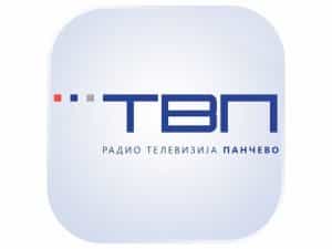 The logo of TV Pancevo