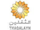 The logo of Thaqalayn TV