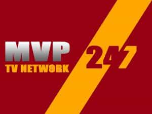 The logo of MVP TV Network