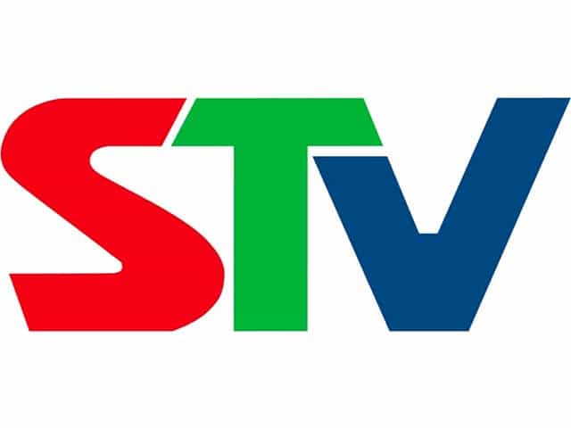 The logo of Soc Trang TV 3
