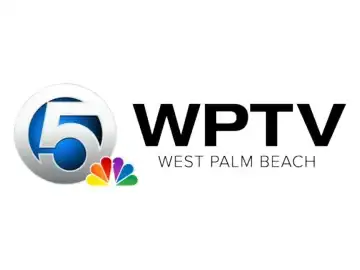 The logo of West Palm TV